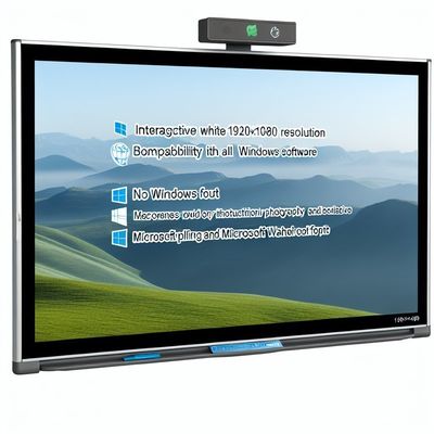 すべてのWindowsソフトウェア互換性を持つ1920*1080解像度インタラクティブホワイトボード